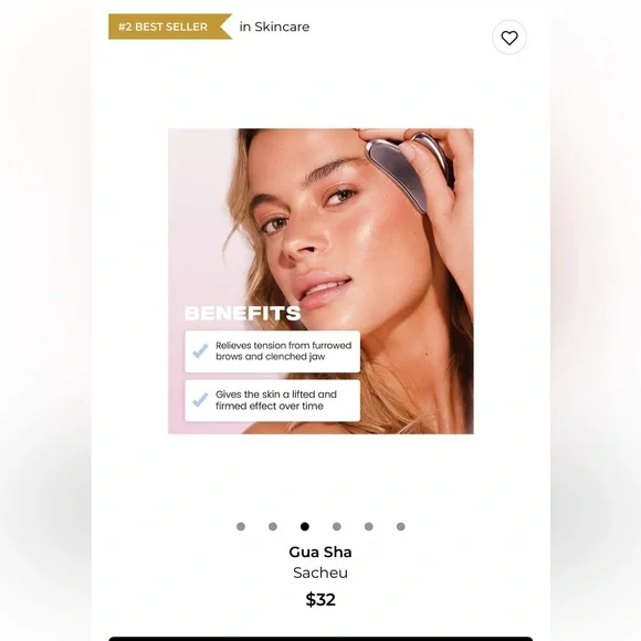 Sacheu Stainless Steel Gua Sha - Picture 3 of 10